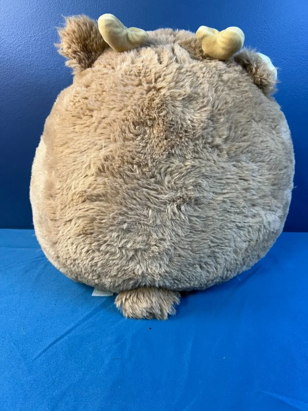 Squishmallows 12-inch Dawn the Fawn Fuzz-A-Mallows line plush toy.